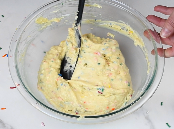 Confetti Cake Mini Muffins - Step 4